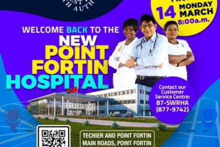 Welcome to the New Point Fortin Hospital
