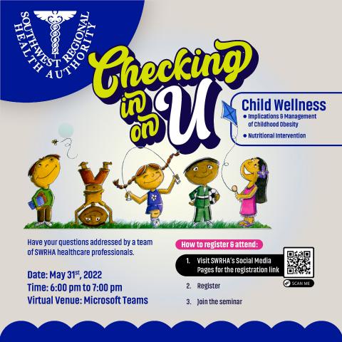 Checking in on U- Child Wellness Flyer
