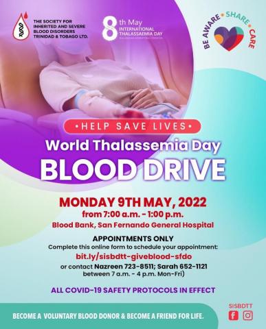 World Thalassemia Day Blood Drive 