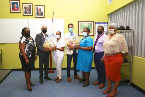 Health Minister congratulates Outstanding Staff