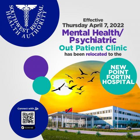 Relocation of Point Fortin Psychiatric Mental Health Clinic