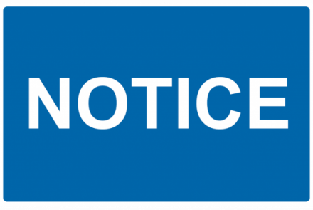 notice