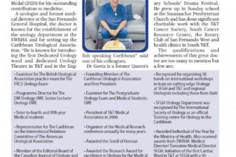Congratulations Dr. Goetz