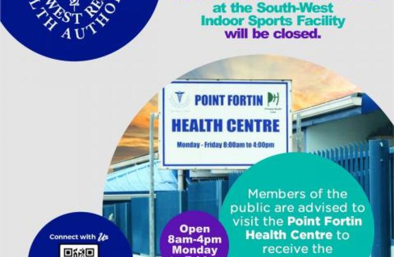 Closure of South-West Indoor Sport Facility Vaccination Site 