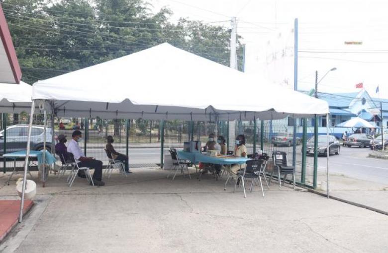 Vaccination Roadtrip at Couva Market 