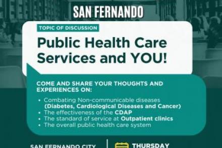 2nd Town Hall Meeting - San Fernando