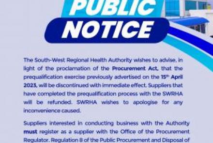 Procurement Act Notice