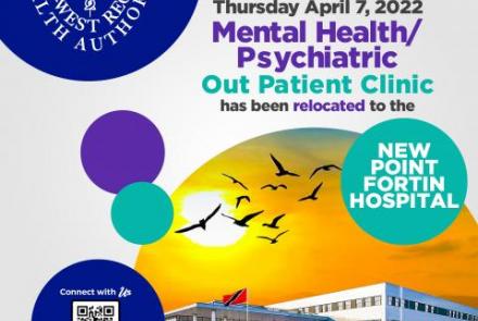 Relocation of Point Fortin Psychiatric Mental Health Clinic